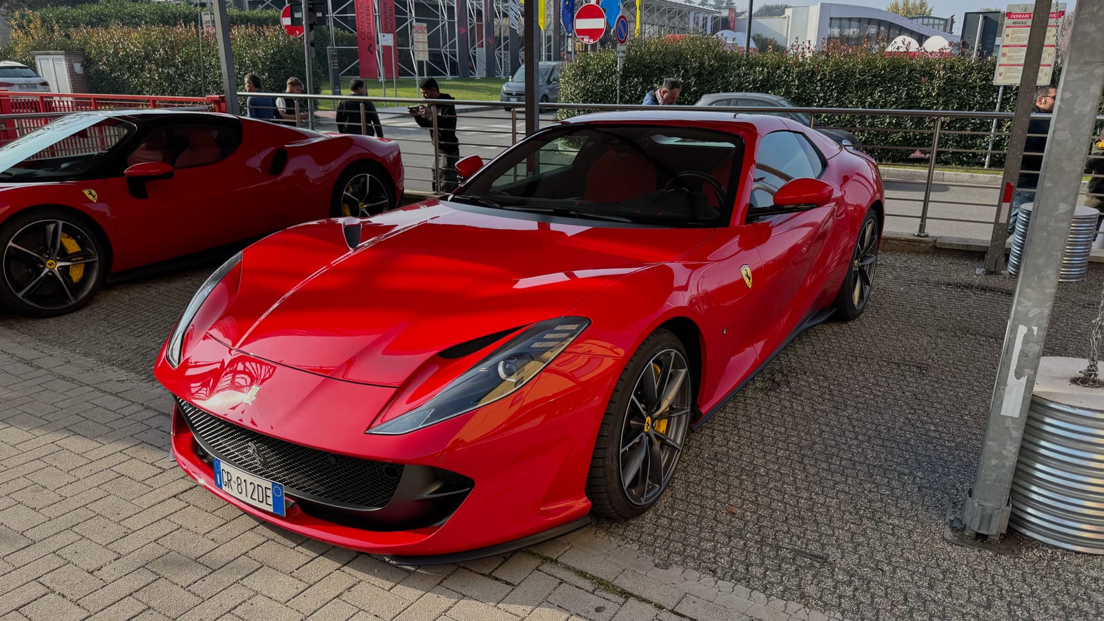 Driving a Ferrari in Italy